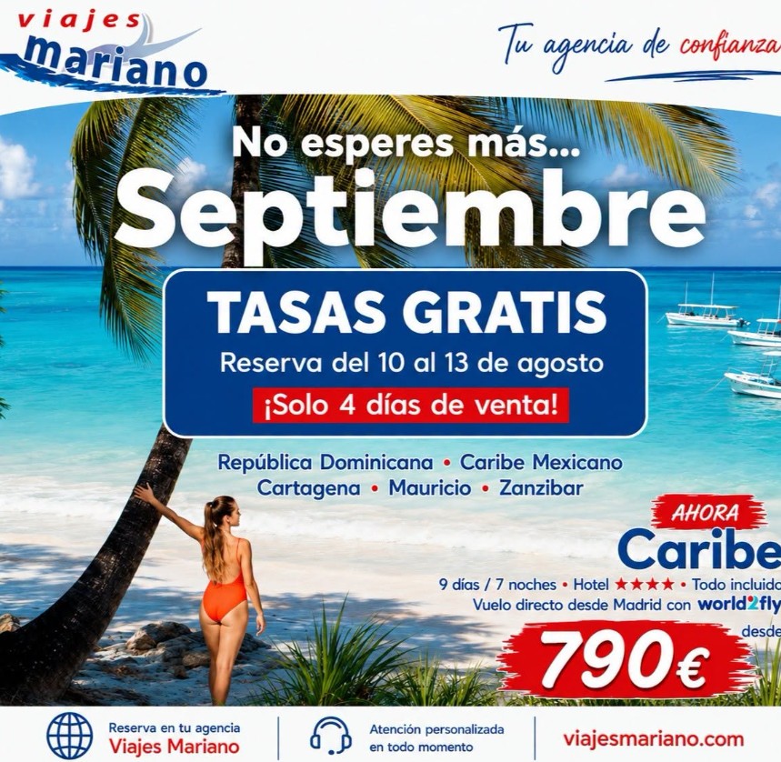 CARIBE: 9 días/7 noches 2 CARIBE: 9 días/7 noches